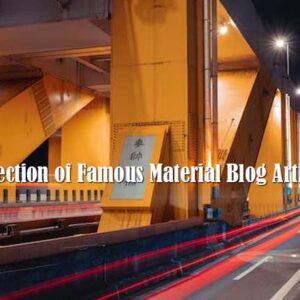 collection of famous material blog articles